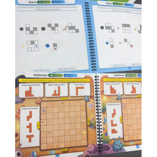 4.Sınıf Seti | Düşünme Becerileri ve Akıl Oyunları 