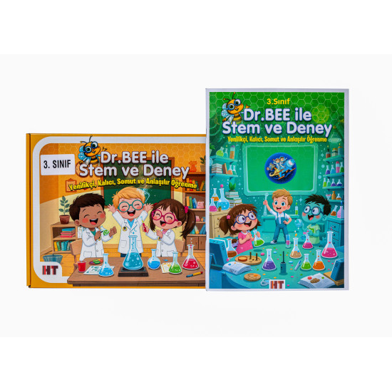 2. Sınıf 8+ Yaş | Dr. Bee ile STEM ve Deney Seti