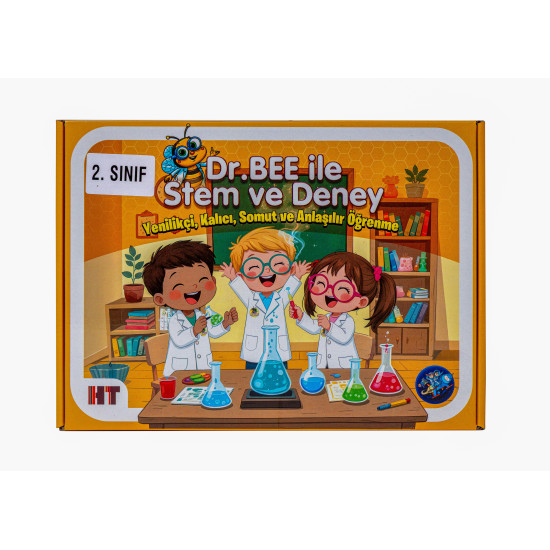 2. Sınıf 8+ Yaş | Dr. Bee ile STEM ve Deney Seti