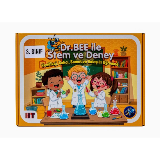 3. Sınıf 9+ Yaş | Dr. Bee ile STEM ve Deney Seti
