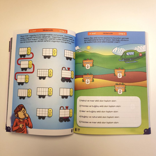 4. Sınıf | Senaryolu Matematik Kitabı