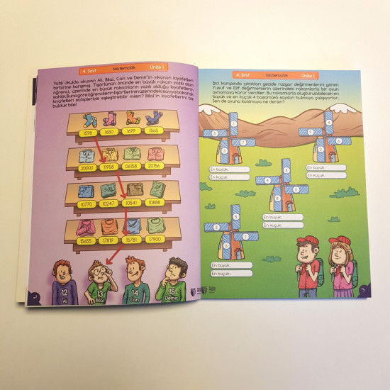 4. Sınıf | Senaryolu Matematik Kitabı