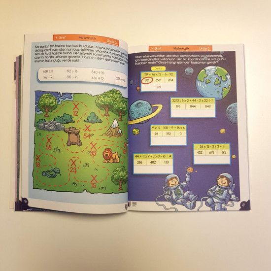 4. Sınıf | Senaryolu Matematik Kitabı
