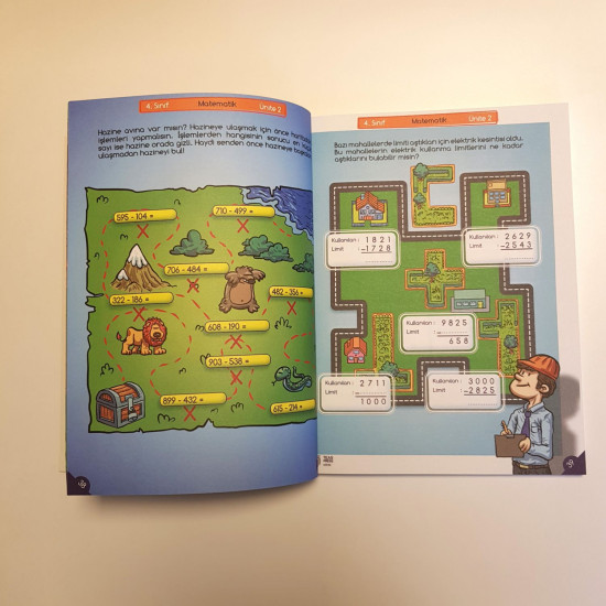 4. Sınıf | Senaryolu Matematik Kitabı