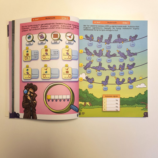 4. Sınıf | Senaryolu Matematik Kitabı