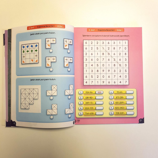 4. Sınıf | Senaryolu Matematik Kitabı