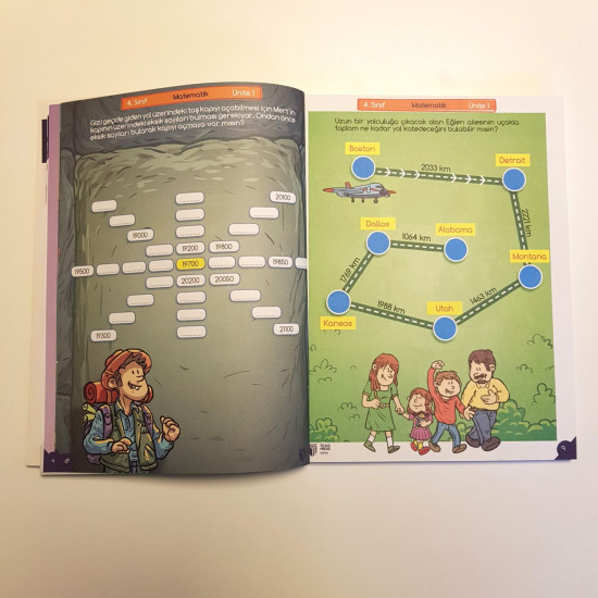4. Sınıf | Senaryolu Matematik Kitabı