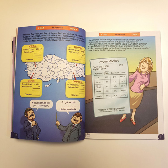 4. Sınıf | Senaryolu Matematik Kitabı